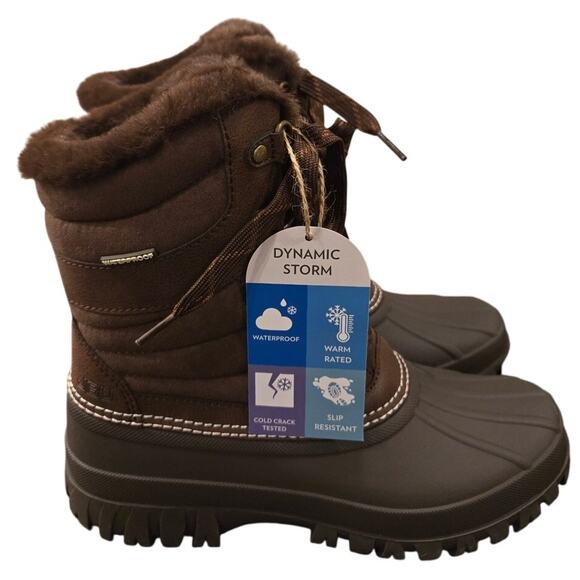 JBU by Jambu Casey Waterproof Slip Resistant Boot Brown Womens Size 6 NIB - Picture 4 of 11